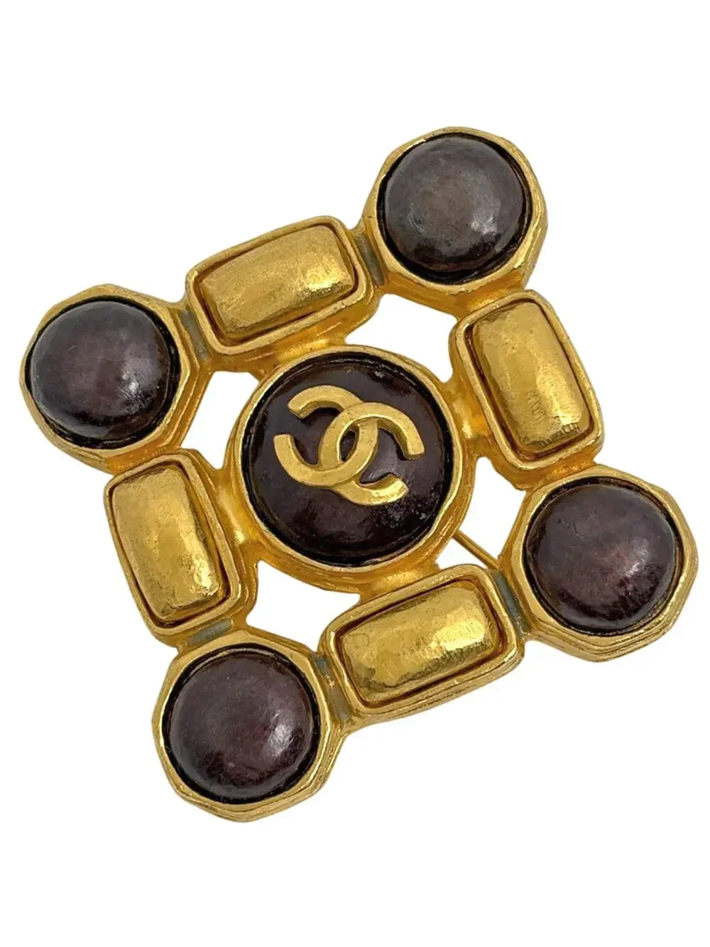 Chanel Cc Logo Brooch Metal #299774C12B